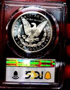 ���[�K�� �V���o�[ �h�� 1887 S PCGS MS 64++++ �K���X PL REV �A���_�[�O���[�h �����X�^�[
