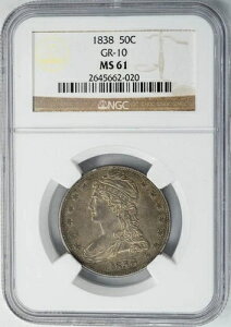 1838N LbvhoXgn[t 50Zg GR-10 MS61 NGC 949967-8