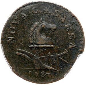 1787 M 38-Z R-4 PCGS AU ڍ |j[wbh j[W[W[An