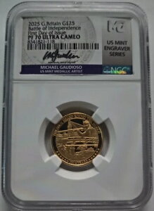 2025 p CMX G?25 Ɨ̐킢 NGC MS70 UC FDI KEfBI[\
