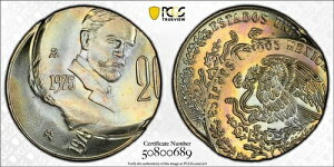 MS66 1975-Mo LVR 20Z^{ _uXgbNG[APCGS-C{[g[