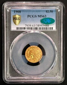 1908N 2.50h CfBAS[h NH[^[C[OBPCGSF MS63 CACBPCGS 2000hȏ