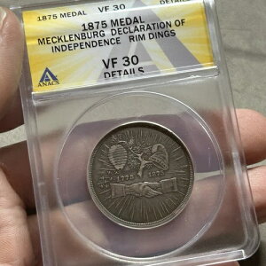 1875N V[bgENo[OSNLO⃁_g[N ANACS VF30 ڍ 