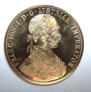 1915年 オーストリア 4ドゥカット金貨 KM#2276 AGW .4427オンス 純度 .9860