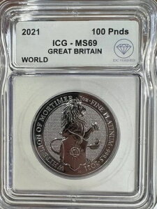 2021�N �v���`�i �O���[�g�u���e�� �N�C�[���Y �r�[�X�g ���C�I�� �I�u ���[�e�B�}�[ ICG MS-69 IDC ���؍ς�