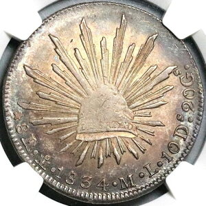 1834-Mo NGC MS 63 LVR 8A LbvCY AVo[RC POP 3/1 (24040804C)