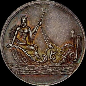 ���Ɋ󏭂� NGC AU55 1859 ���A�m�[�N �����b�g ���_�� RULAU-VA-225 �V���o�[ ���g�[�� �Â�