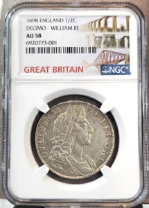 1698N CMX  1/2NE fV EBA3 NGC AU 58 ɂ߂Ċ