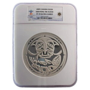 2009N Ji_ 1kg Vo[ v[t SURVIVING THE FLOOD NGC PF70