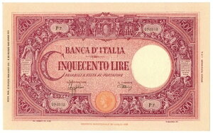 500 ���� BARBETTI GRANDE C TESTINA FASCIO 1943/03/31 FDS-/FDS