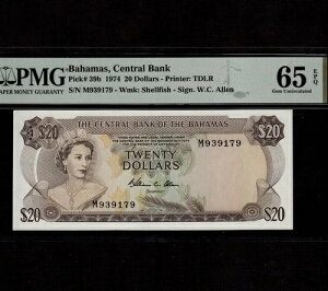 on} 20h 1974N P-39b * PMG Gem Unc 65 EPQ * NC[GUxX *