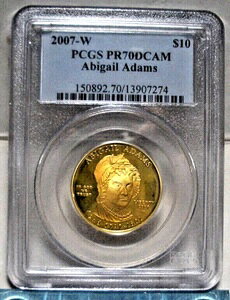 2007-W ArQCEA_Xŏ̔z 1/2IX 10h PCGS PR 70 DCAM LQQK