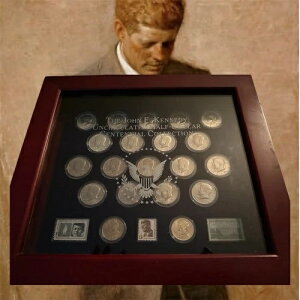 ジョン・F・ケネディ 未流通 50セント切手 100周年記念コレクション 切手と略歴