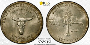 1935�N PCGS MS66 �X�p�j�b�V���E�g���C���L�O�n�[�t�h��