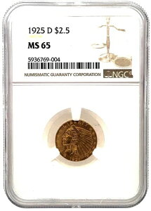 NGC MS 65 1925-D 2.50h AJCfBAwbhNH[^[C[O