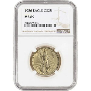 1986NAJS[hC[ORCi1/2IXj25h - NGC MS69