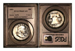 1951N 50C PR64CAM PCGŜ 260 FINER - tN n[t_[