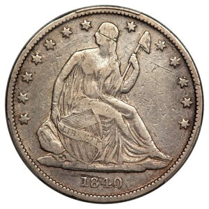 1840 (O) WB-12 R6 50C 1838 NȐ_h̗ʁAPCGS VF ڍ...