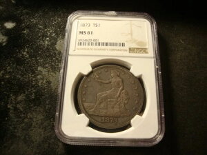 1873 NGC MS61 fՋ v~ARC h SLABZ