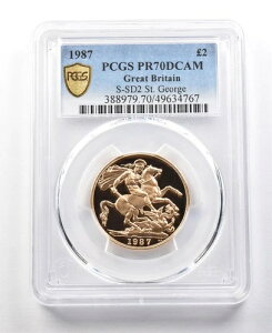 1987N CMX 2|h ZgW[W PR70 DCAM PCGS *8862
