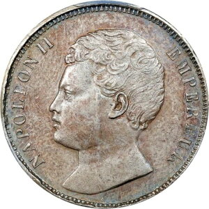 1816�N �t�����X �i�|���I��2�� �V���o�[�p�^�[�� 2�t���� �G�b�T�C PCGS ���{-63