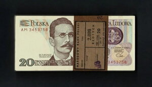 |[h 20 ZLOTYCH P-149 1982 x 1000 ubN |[hs oh bg UNC m[g