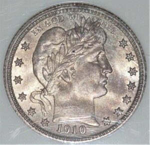 1910�N�o�[�o�[�N�H�[�^�[MS66��1�����������O���[�h�ŁA�f���炵���F���ŁA�d�v�ȓ��t�ł��B