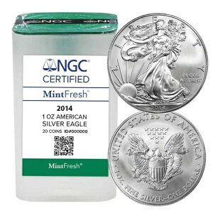 20���[������ - 2014�N 1�h�� 1�I���X �A�����J�� �V���o�[ �C�[�O�� NGC MintFresh �`���[�u