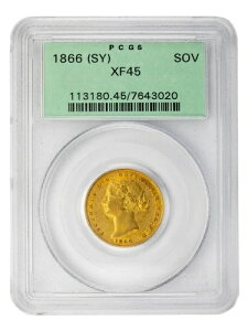 1866N Vhj[ I[XgA \u PCGS XF-45