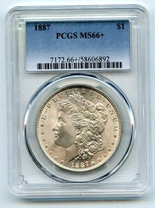 1887N PCGS MS66+ 1h⃂Kh - GC364