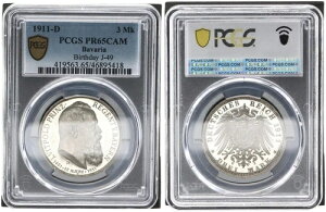 oCG 3 }[N 1911-D 90 ΂̒a ېCg|gq PCGS PR65CAM 100000-