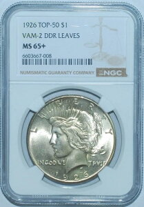 1926 NGC MS65+ VAM-2 DDR _u_Co[XDDRs[X_[̃gbv50ɃNC