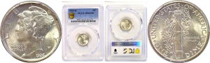 1926-D 10�Z���g �}�[�L�����[�_�C�� PCGS MS-63 FB