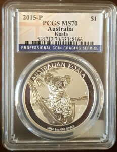 2015-P 1h I[XgA RA PCGS-MS70
