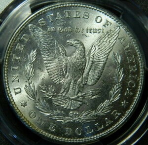 1885�N P $1 �����K���E�_���[ PCGS MS61 *WOW! VAM*~VSS VAM 1D(�o���h�t���E�B���O)~I3,R5(L2-6)