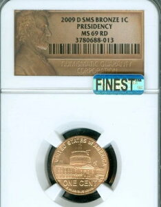 2009 D J[ Zg vWfV[ S NGC MS69 bh SMS }bN ō & X|bgX *