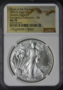 2021(S) T-1 AJ Vo[ C[O NGC MS70 EP FDI }Oi IvX x ?COINGIANTS?