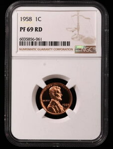 1958Nv[t J[ EB[g Zg 1Zg NGC PF69 RD F