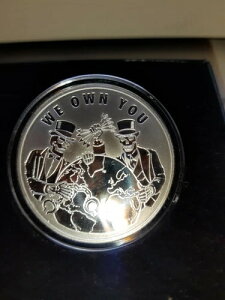 2015 1�I���X We Own You �v���[�t �V���o�[�V�[���h COA 277 650 Pyramid of Power #12���
