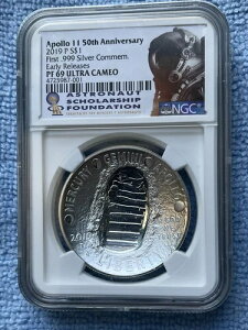 2019 P A|11LO.999 Vo[ $ NGC PF69 EgJI ??Spaceman labs