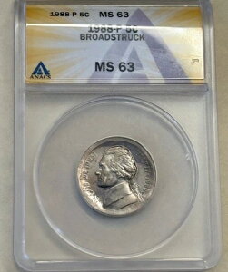 1988N P ~gG[ WFt@[\jbP ANACS MS63 u[hXgbN  5ZgRC