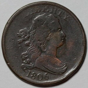 1806�N �h���[�v�o�X�g �n�[�t�Z���g - �X���[��6/�X�e�����X - US 1/2�Z���g����