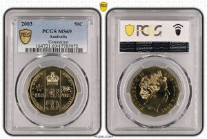I[XgA 2003N Rl[V S[hbL 50ZgRC PCGS MS69 gbv|bv 17/0 #3972