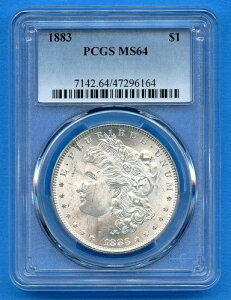 1883 P PCGS MS64 �����K����� 1�h�� �č������ǃR�C�� 1883-P MS-64
