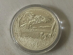 2022年 カナダ マルチファセット 30ドル ? ハクトウワシ ? 動物ファミリー 99.99% シルバー No. 678