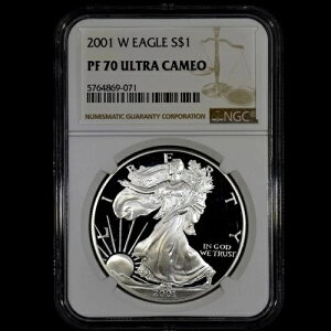 2001 W $1 v[t Vo[ C[O ? NGC PF-70 ? RC v[ uE x 071 ?Mς?