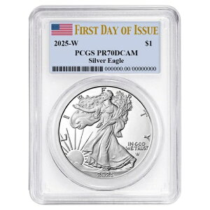 2025-W v[t 1h AJ Vo[ C[O PCGS PR70DCAM FDOI x zCgt[