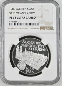1986N I[XgA 500VO 300NLO tAC@  - NGC PF 68 UC
