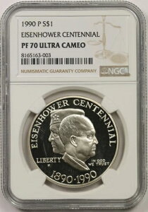 1990-P AC[n[ 1h NGC PF 70 EgJI _LO