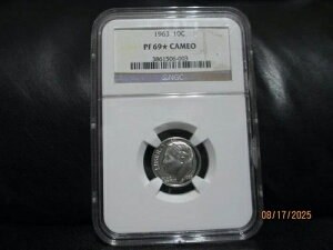 1963�N PF-69 * �X�^�[�J���I ���[�Y�x���g �V���o�[�_�C�� NGC